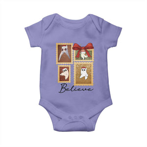Fresno Nightcrawler Cryptid Christmas Believe Gift Baby Onesie TS12 Violet Print Your Wear