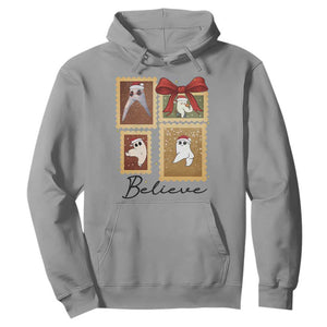 Fresno Nightcrawler Cryptid Christmas Believe Gift Hoodie TS12 Sport Gray Print Your Wear