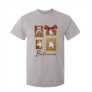 Fresno Nightcrawler Cryptid Christmas Believe Gift T Shirt For Kid TS12 Ice Gray Print Your Wear