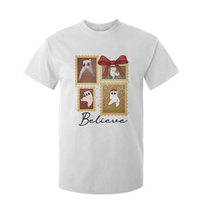 Fresno Nightcrawler Cryptid Christmas Believe Gift T Shirt For Kid TS12 White Print Your Wear