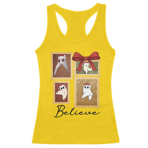 Fresno Nightcrawler Cryptid Christmas Believe Gift Racerback Tank Top TS12 Daisy Print Your Wear