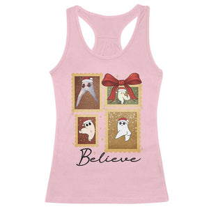 Fresno Nightcrawler Cryptid Christmas Believe Gift Racerback Tank Top TS12 Light Pink Print Your Wear