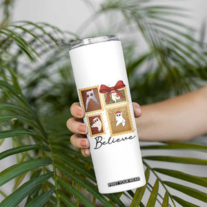 Fresno Nightcrawler Cryptid Christmas Believe Gift Skinny Tumbler TS12 Print Your Wear