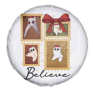 Fresno Nightcrawler Cryptid Christmas Believe Gift Spare Tire Cover TS12 Print Your Wear