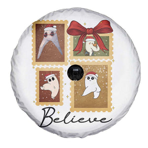 Fresno Nightcrawler Cryptid Christmas Believe Gift Spare Tire Cover TS12 Print Your Wear
