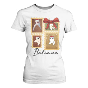Fresno Nightcrawler Cryptid Christmas Believe Gift T Shirt For Women TS12 White Print Your Wear