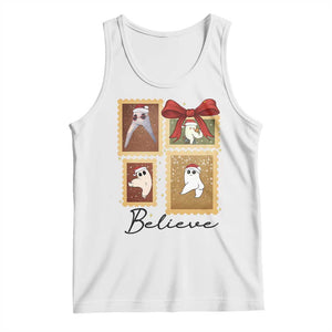 Fresno Nightcrawler Cryptid Christmas Believe Gift Tank Top TS12 White Print Your Wear