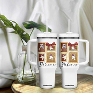 Fresno Nightcrawler Cryptid Christmas Believe Gift Tumbler With Handle TS12 Print Your Wear