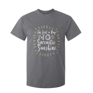 Im Just A Ray Of Sarcastic Sunshine T Shirt For Kid Funny Attitude Gift TS12 Charcoal Print Your Wear