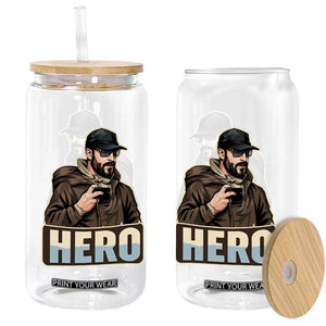 Community Hero Alex Pretti Glass Can Minneapolis Support Gift TS12 Print Your Wear