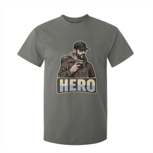 Community Hero Alex Pretti T Shirt For Kid Minneapolis Support Gift TS12 Military Green Print Your Wear