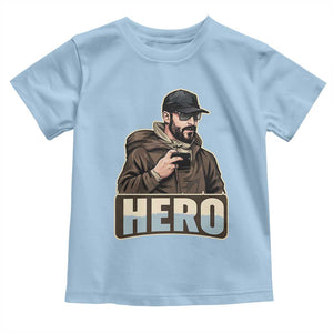 Community Hero Alex Pretti Toddler T Shirt Minneapolis Support Gift TS12 Light Blue Print Your Wear