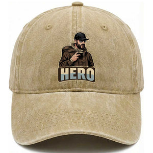 Community Hero Alex Pretti Washed Cotton Baseball Cap Minneapolis Support Gift TS12 Print Your Wear