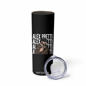 Alex Pretti Skinny Tumbler Minneapolis Hero Nurse Community Support Gift TS12 Print Your Wear