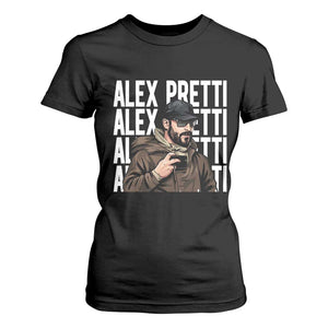 Alex Pretti T Shirt For Women Minneapolis Hero Nurse Community Support Gift TS12 Black Print Your Wear