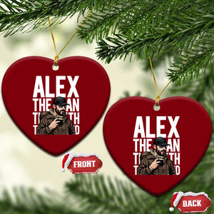 Alex Pretti Ceramic Ornament Alex The Man The Myth The Legend Vintage Gift TS12 Print Your Wear