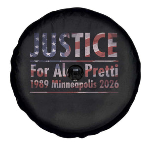 Justice For Alex Pretti Spare Tire Cover Minneapolis MN Tribute Gift TS12 Print Your Wear