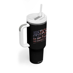 Justice For Alex Pretti Tumbler With Handle Minneapolis MN Tribute Gift TS12 Print Your Wear