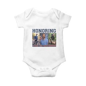 Honoring Alex Pretti Memorial Baby Onesie ICU Nurse Hero Tribute Minneapolis TS12 White Print Your Wear