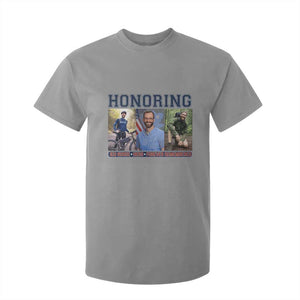 Honoring Alex Pretti Memorial T Shirt For Kid ICU Nurse Hero Tribute Minneapolis TS12 Sport Gray Print Your Wear