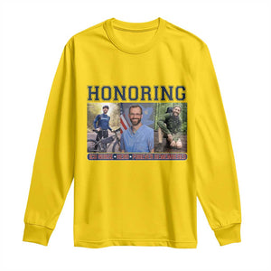 Honoring Alex Pretti Memorial Long Sleeve Shirt ICU Nurse Hero Tribute Minneapolis TS12 Daisy Print Your Wear