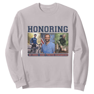 Honoring Alex Pretti Memorial Sweatshirt ICU Nurse Hero Tribute Minneapolis TS12 Ice Gray Print Your Wear