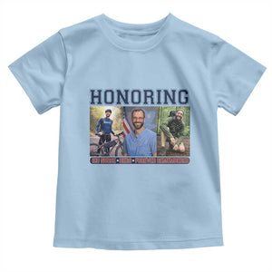 Honoring Alex Pretti Memorial Toddler T Shirt ICU Nurse Hero Tribute Minneapolis TS12 Light Blue Print Your Wear