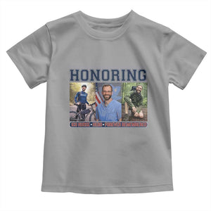 Honoring Alex Pretti Memorial Toddler T Shirt ICU Nurse Hero Tribute Minneapolis TS12 Sport Gray Print Your Wear