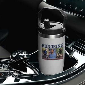 Honoring Alex Pretti Memorial Flip Straw Tumbler ICU Nurse Hero Tribute Minneapolis TS12 Print Your Wear