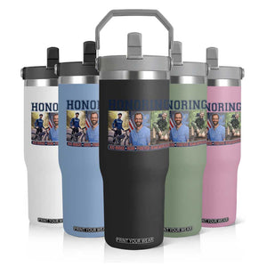 Honoring Alex Pretti Memorial Flip Straw Tumbler ICU Nurse Hero Tribute Minneapolis TS12 Print Your Wear