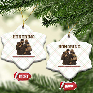 Honoring Alex Pretti ICU Nurse Tribute Support Gift Ceramic Ornament TS12 Print Your Wear