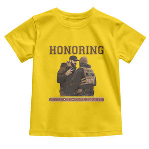 Honoring Alex Pretti ICU Nurse Tribute Support Gift Toddler T Shirt TS12 Daisy Print Your Wear