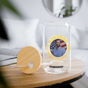 Alex Pretti Memorial Healthcare Hero Glass Can Minneapolis Support Gift TS12 Print Your Wear