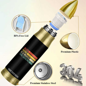 Vintage Retro Gift Bullet Tumbler Vintage Retro Gift TS12 Print Your Wear