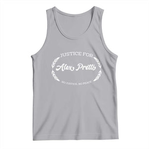 Justice For Alex Pretti Tank Top Abolish ICE Protest Minneapolis Support Gift TS12 Athletic Heather Print Your Wear
