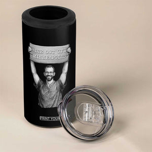 Ice Out Of Minneapolis 4 in 1 Can Cooler Tumbler Alex Pretti Memorial ICU Nurse Tribute Support TS12 Print Your Wear