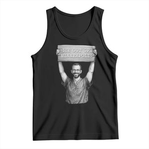 Ice Out Of Minneapolis Tank Top Alex Pretti Memorial ICU Nurse Tribute Support TS12 Black Print Your Wear