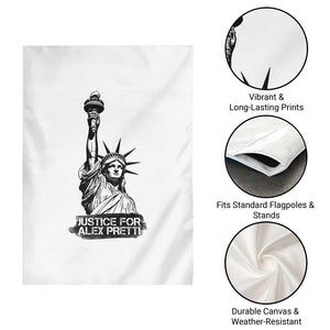 Justice For Alex Pretti Garden Flag Statue Of Liberty Support Gift TS12 Print Your Wear