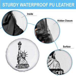 Justice For Alex Pretti Spare Tire Cover Statue Of Liberty Support Gift TS12 Print Your Wear