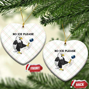 American Eagle No Ice Please Ceramic Ornament Minneapolis Support Gift TS12 Print Your Wear