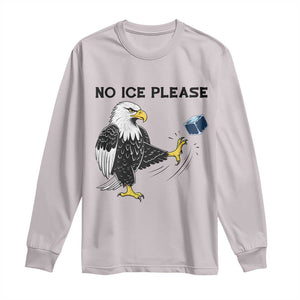 American Eagle No Ice Please Long Sleeve Shirt Minneapolis Support Gift TS12 Ice Gray Print Your Wear