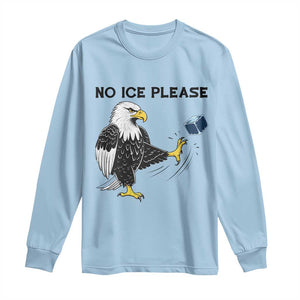 American Eagle No Ice Please Long Sleeve Shirt Minneapolis Support Gift TS12 Light Blue Print Your Wear