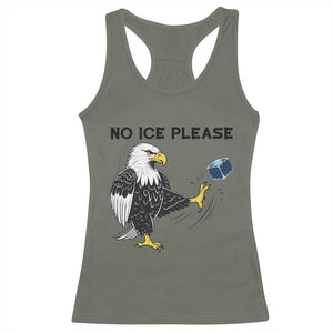 American Eagle No Ice Please Racerback Tank Top Minneapolis Support Gift TS12 Military Green Print Your Wear