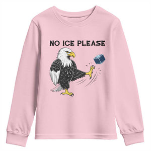 American Eagle No Ice Please Youth Sweatshirt Minneapolis Support Gift TS12 Light Pink Print Your Wear