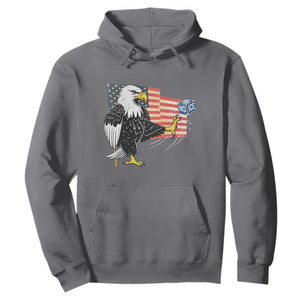 Solidarity With Minneapolis Hoodie American Eagle No Ice Please Support TS12 Charcoal Print Your Wear