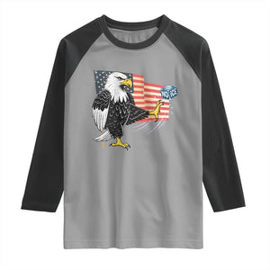 Solidarity With Minneapolis Raglan Shirt American Eagle No Ice Please Support TS12 Sport Gray Black Print Your Wear