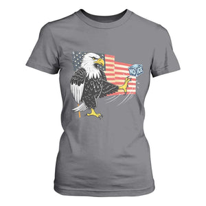 Solidarity With Minneapolis T Shirt For Women American Eagle No Ice Please Support TS12 Charcoal Print Your Wear