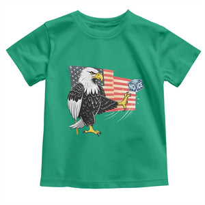 Solidarity With Minneapolis Toddler T Shirt American Eagle No Ice Please Support TS12 Irish Green Print Your Wear