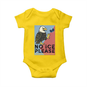American Eagle No Ice Please Baby Onesie Minnesota Protest Support Gift TS12 Daisy Print Your Wear