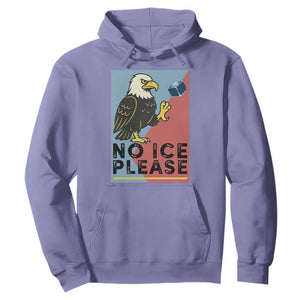 American Eagle No Ice Please Hoodie Minnesota Protest Support Gift TS12 Violet Print Your Wear